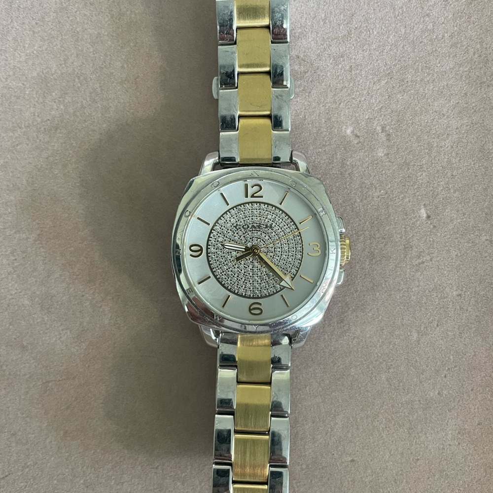 Coach Silver and Gold Women's Watch